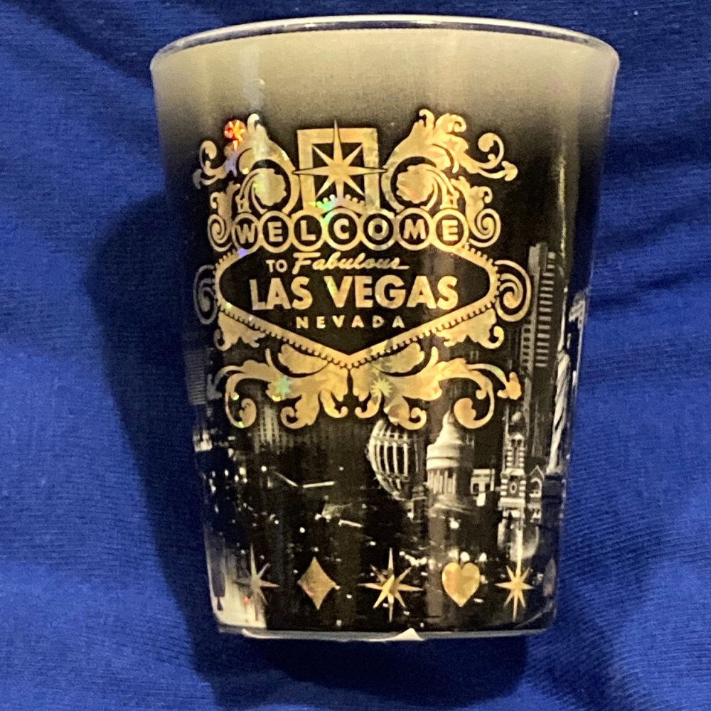Brand new with tags LAS VEGAS shot glass